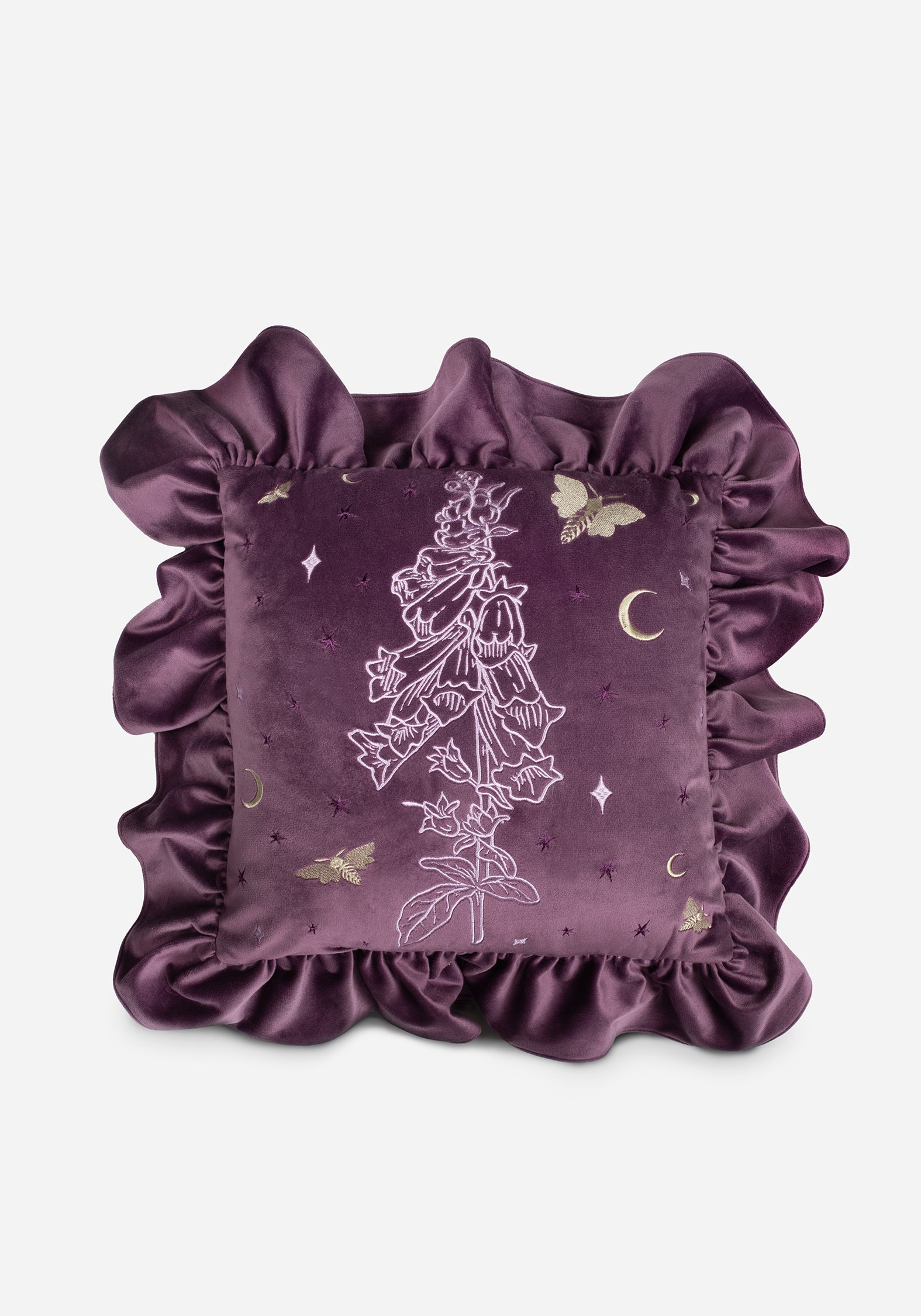 AW24TR343_Foxglove_Embroidered_Velour_Ruffle_Cushion_001