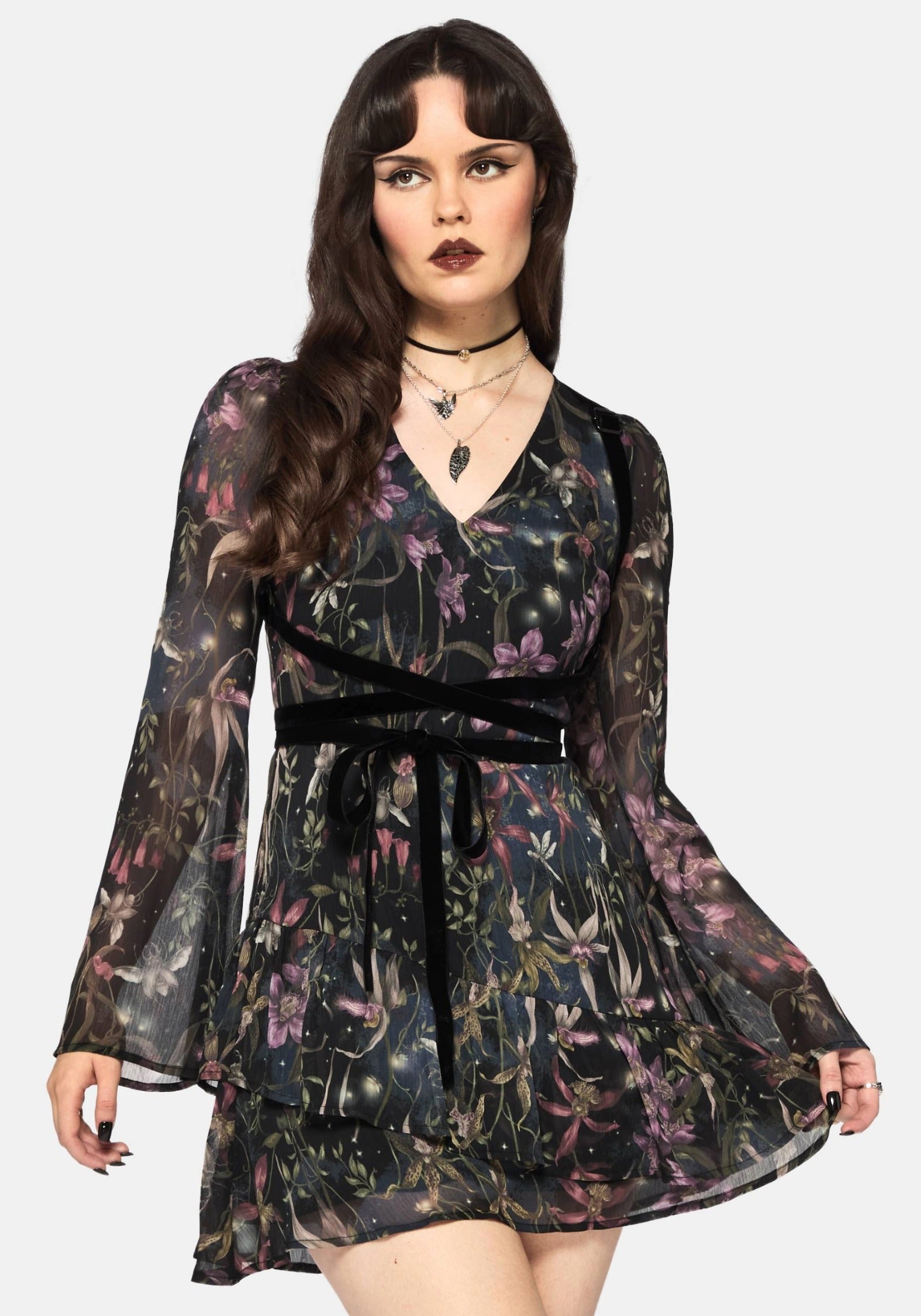 DR3247_ELIDEBLACKORCHIDMINIDRESS12crop