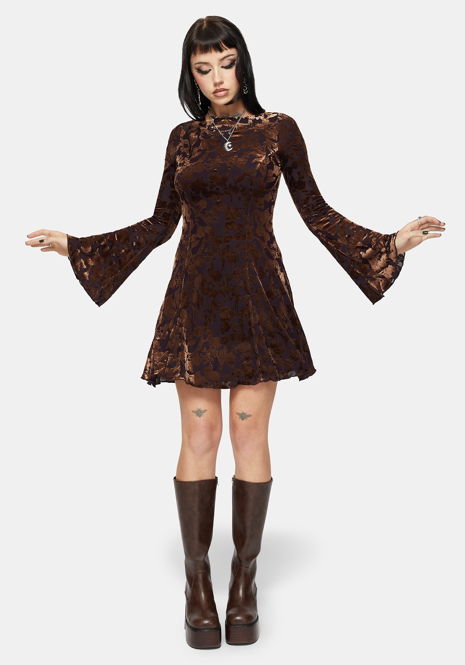 DR3853_SIENNAPURPLEDEVORECOWLLETTUCEHEMMINIDRESS7830