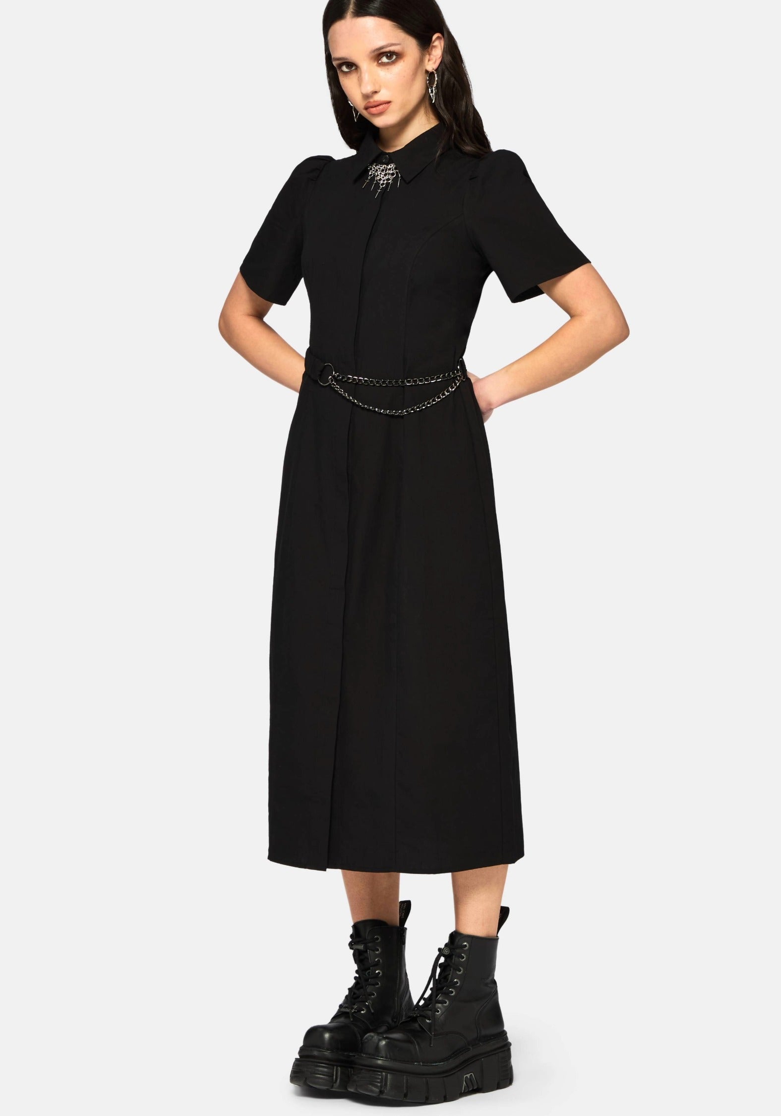 DR5187_PHONOICHAINBELTEDBUTTONUPMIDAXIDRESS_5crop