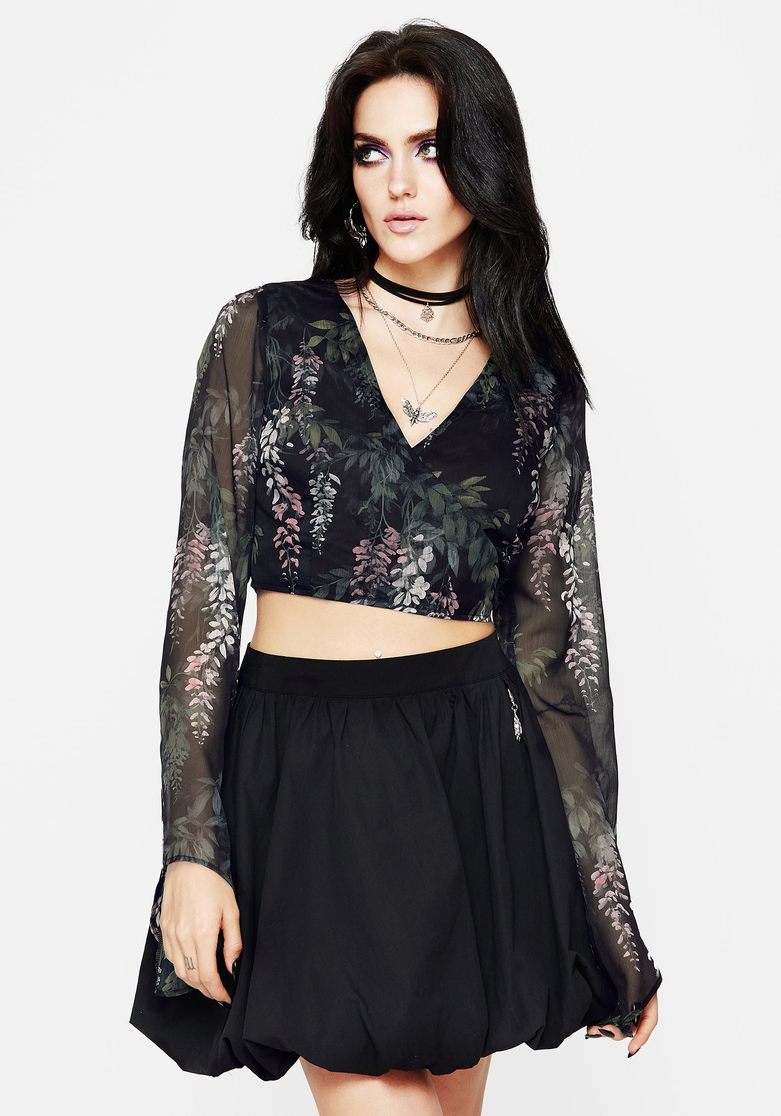 SS24Y763-WYSTERIA-FLORAL-PRINT-BELL-SLEEVE-WRAP-TIE-CHIFFON-TOP-11540-CROP